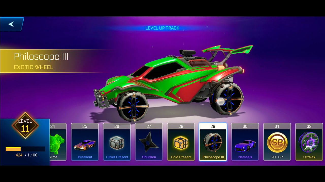 Full reward set on RL Sideswipe ALPHA!