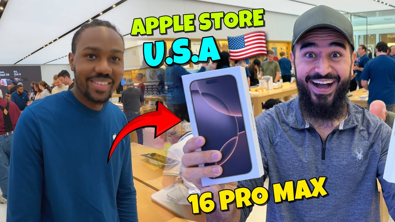 Pehle din hi mil gaya iphone 16 pro max 😍📱konsa color lia hum ne ?