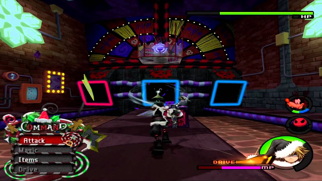 (1080p HD) KH2: FM (English) - Sora vs Oogie Boogie (Proud Mode) | PCSX2