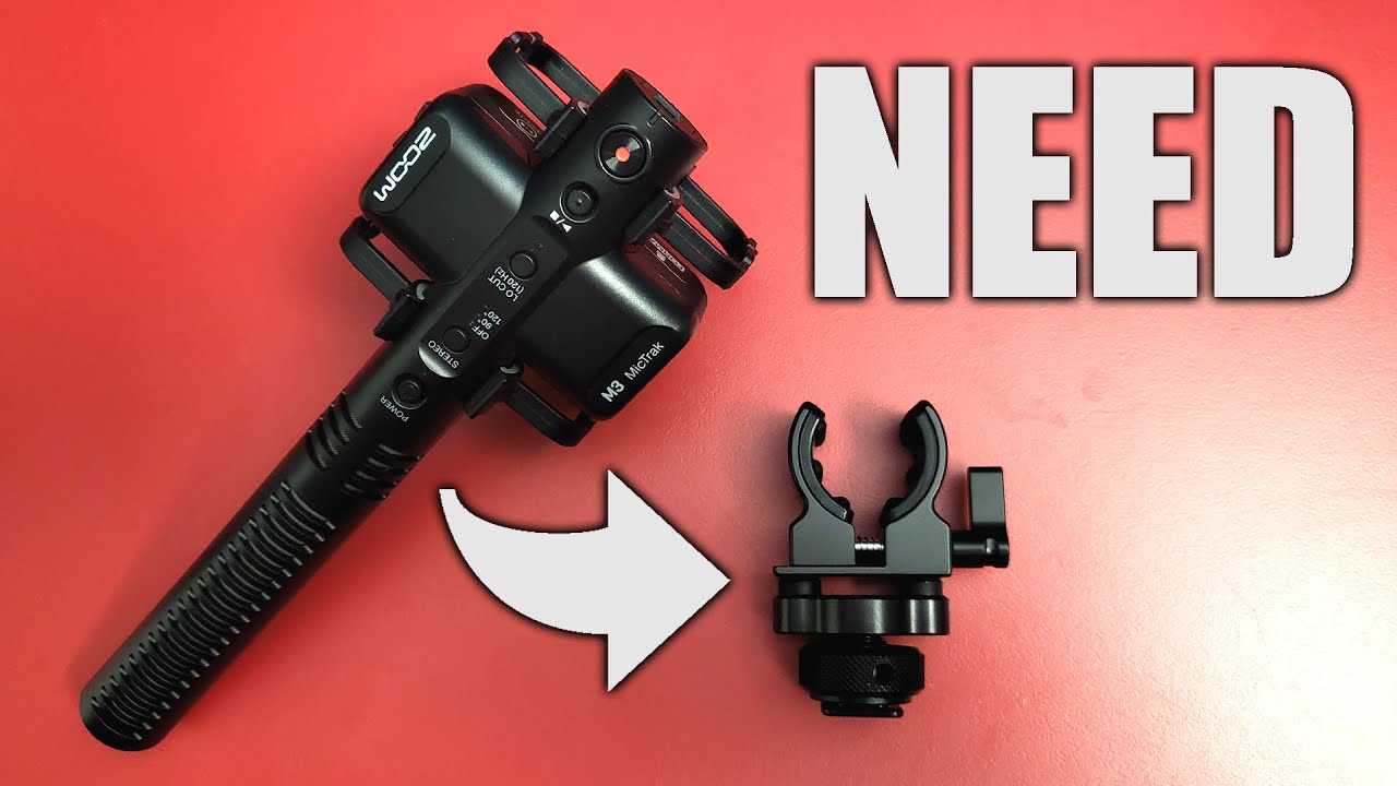 ZOOM M3 owners NEED this accessory - SmallRig Cold Shoe Shock Mount