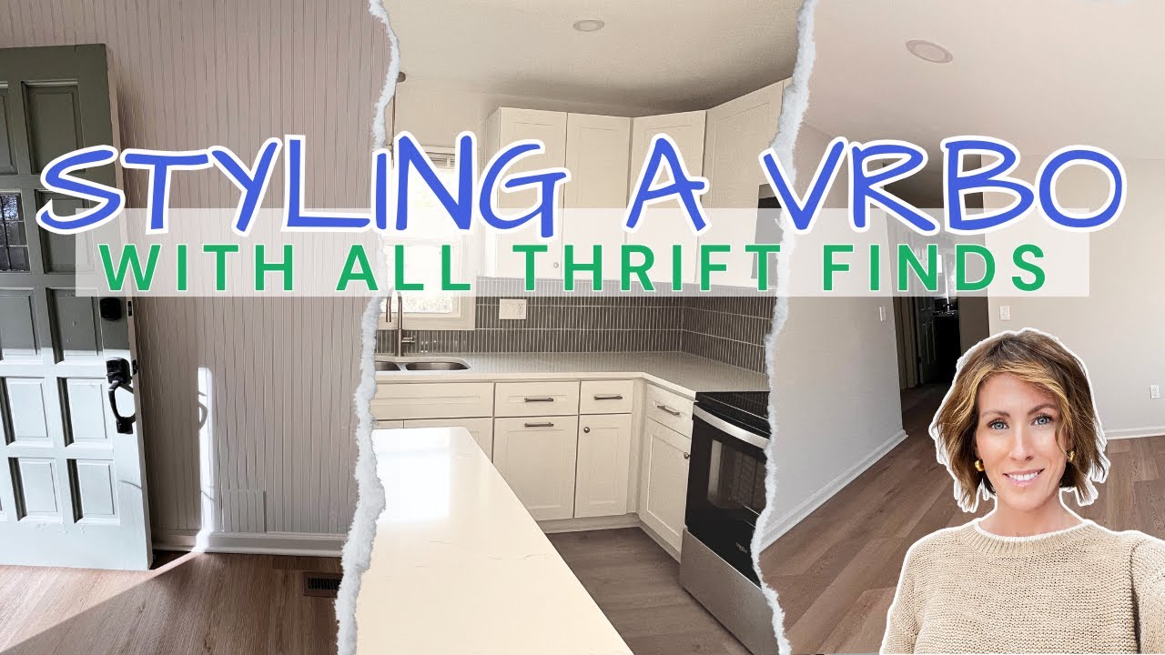DECORATING A VRBO IN A RALPH LAUREN AESTHETIC - ALL THRIFTED | DECORATING A WHOLE HOUSE WITH THRIFT