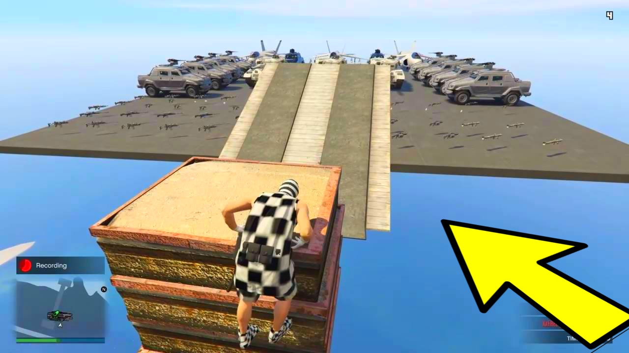 GTA 5 PARKOUR - COOLEST SKY PARKOUR EVER!?!?!