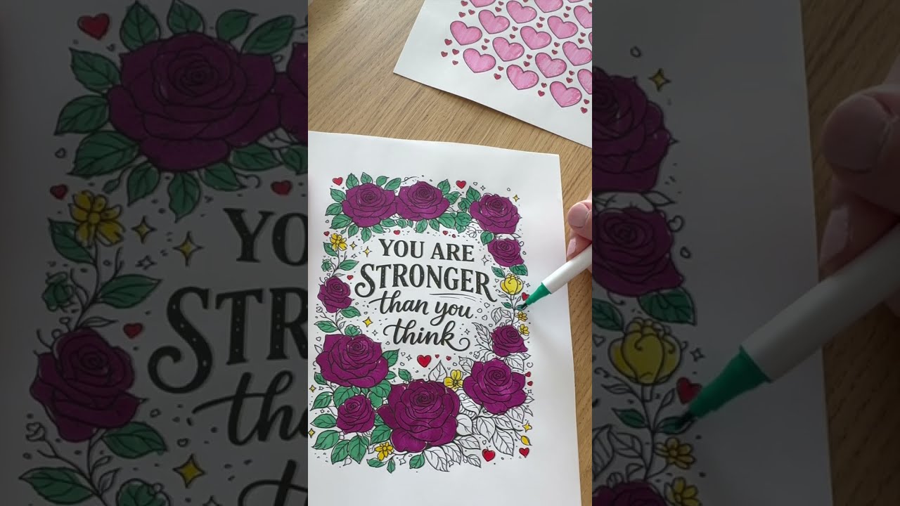 Peony Flowers Coloring 💞 Color With Me