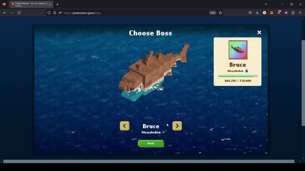 Pirate Nation NFT: Sea fight against Bruce the Megalodon