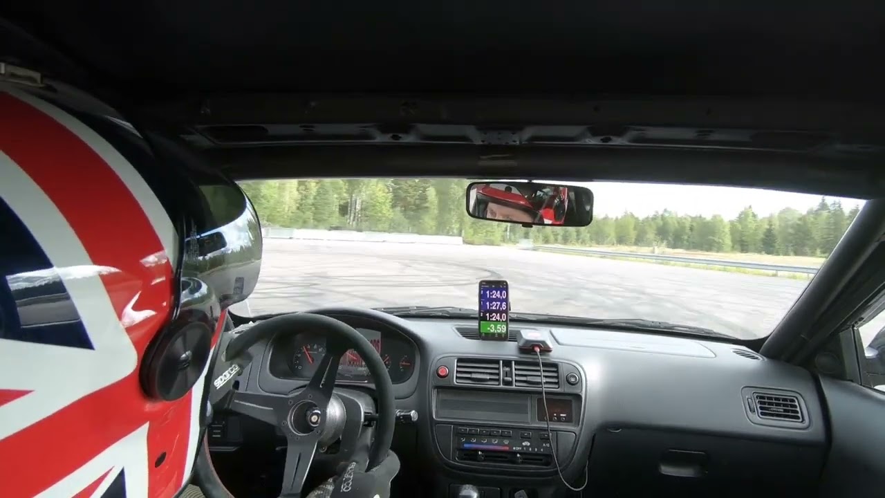 Testar Rasmus Honda Civic EK i Superstage