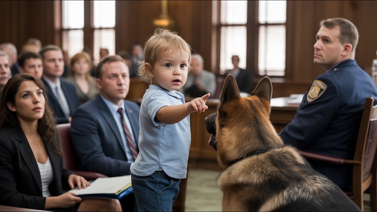 The Trial Stopped When a 3-Year-Old Pointed at the Police Dog