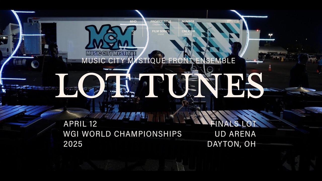 Music City Mystique 2025 Front Ensemble Finals Lot Tunes