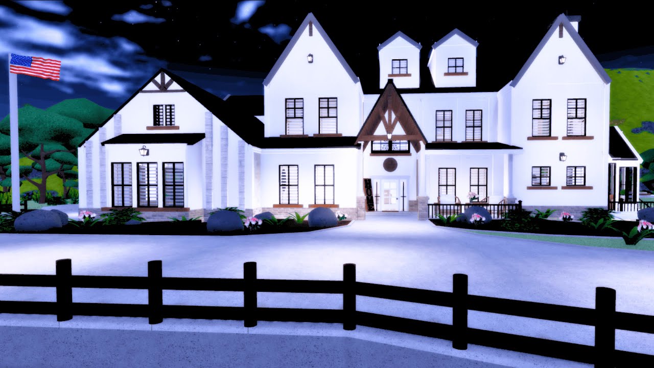 ROBLOX 🏘️⏩ USFarmhouseMansion || Лучшее из RoVille Home Edition с кодом дома || Туры по RoVille