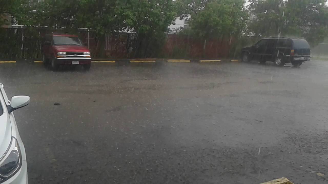 U usually pay when it's this wet..