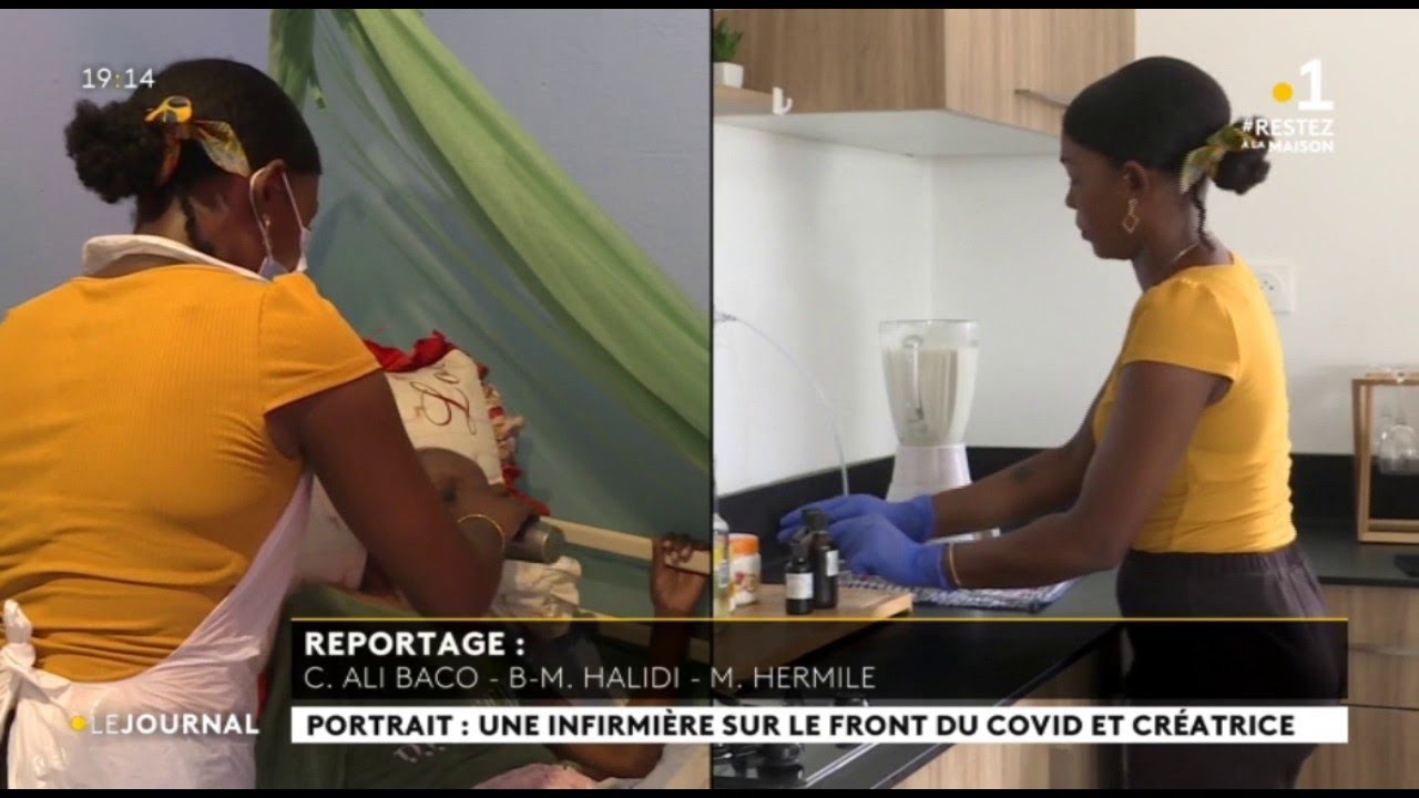 Infirmière libérale et créatrice de crèmes capillaires 100% naturelles