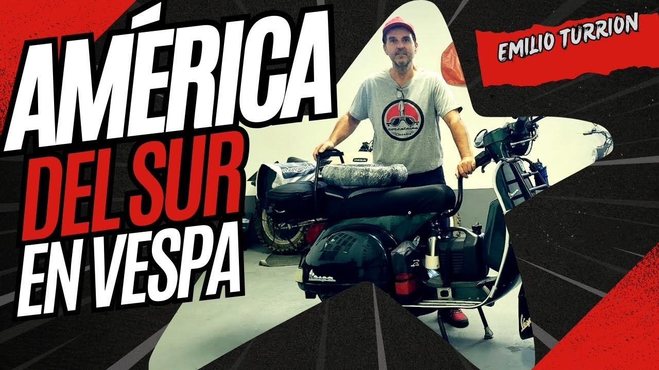 ✈ Am&eacute;rica del sur EN VESPA - Pr&oacute;ximo VIAJE - conocemos los preparativos 🟥 SALIDA INMINENTE