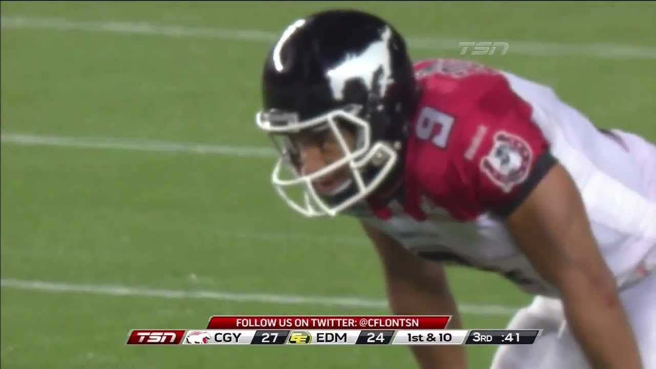 CFL Jon Cornish Sets Canadian Rushing Record - November 2, 2012