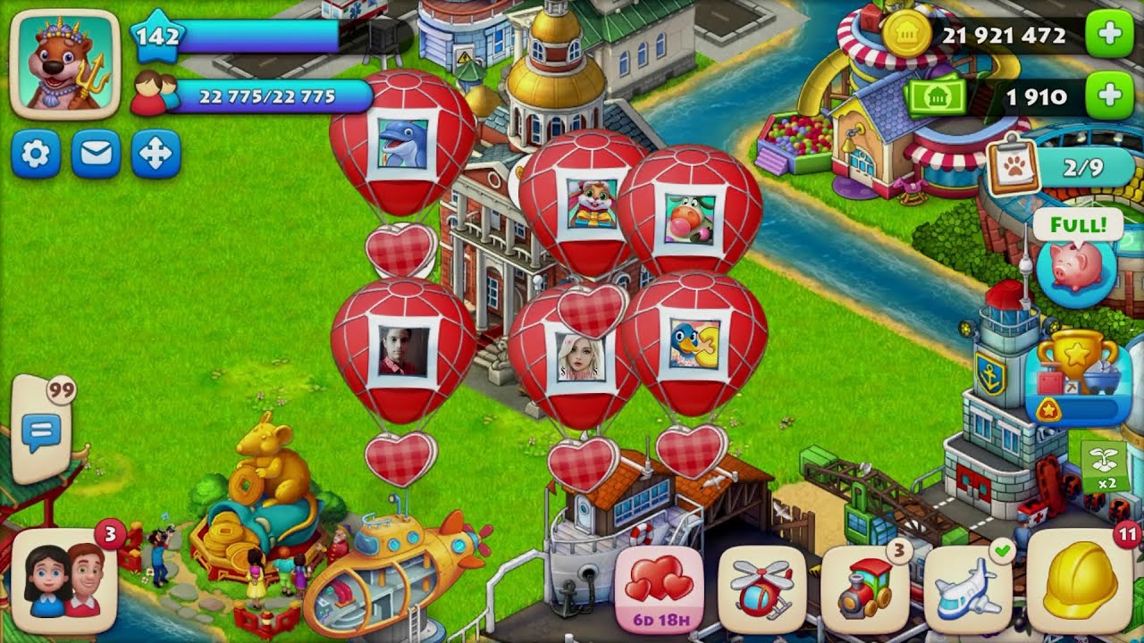 TOWNSHIP Sending Valentine Gifts to all my Co-op Members