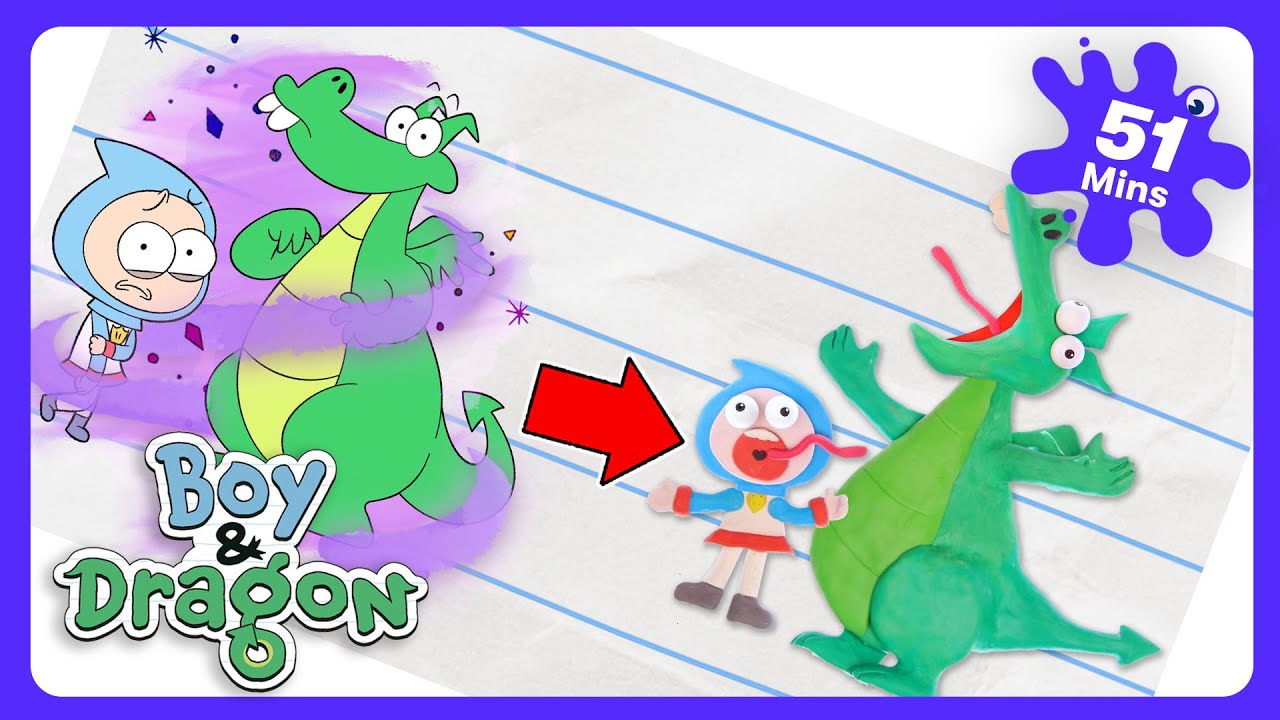 Boy & Dragon - Portas de Oportunidade | Desenhos Infantis | WildBrain Torre do Herói