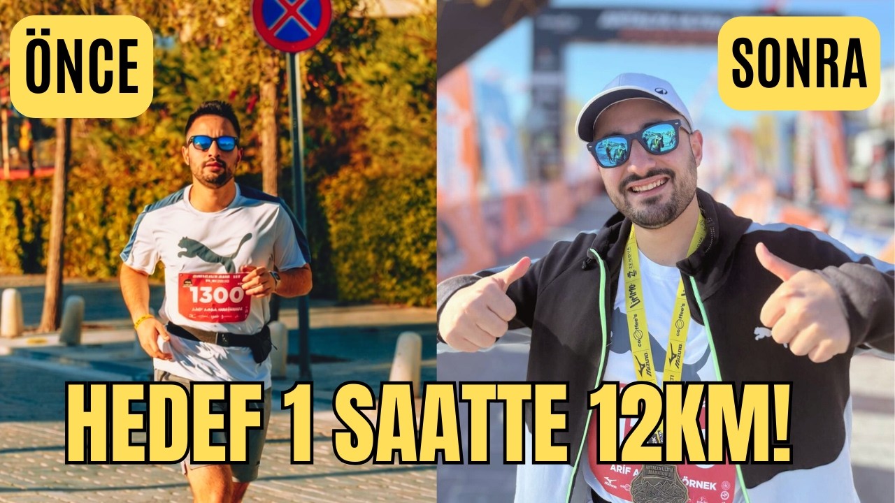 Antalya Ultra Maratonuna katıldım. 12KM KOŞTUM!!