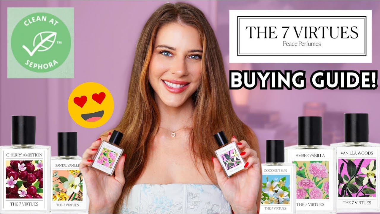 7 VIRTUES BUYING GUIDE: Vanilla Woods, Amber Vanilla, Cherry Ambition + MORE! Sephora Clean Beauty
