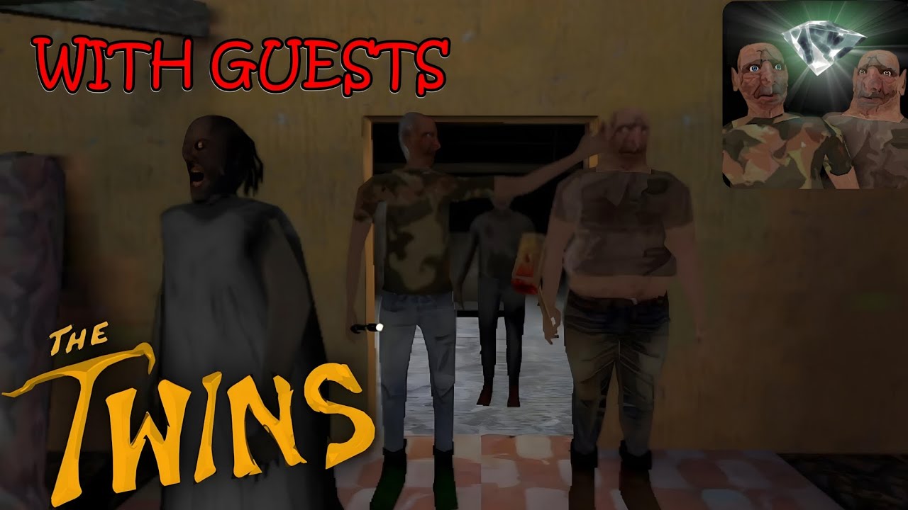 The Twins Door Escape With Guests Granny & Grandpa | Full Gameplay Walkthrough