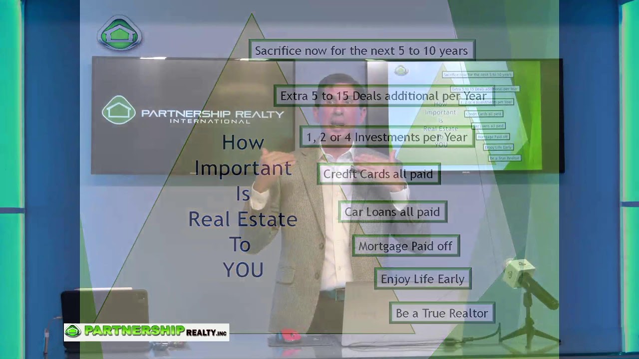 Achieving Financial Freedom in Real Estate ( Ismael Alvarez Partnership Realty Class )