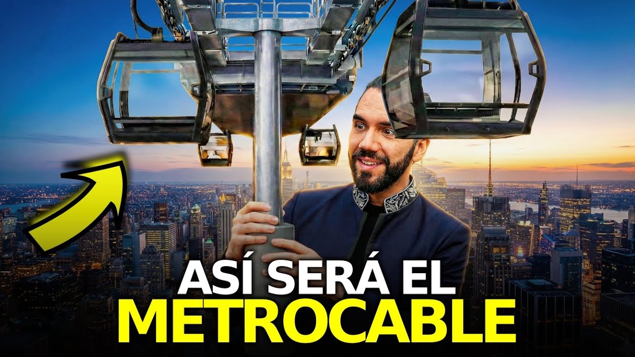 Así Será El Nuevo Metrocable En San Salvador NO LO CREERÁS