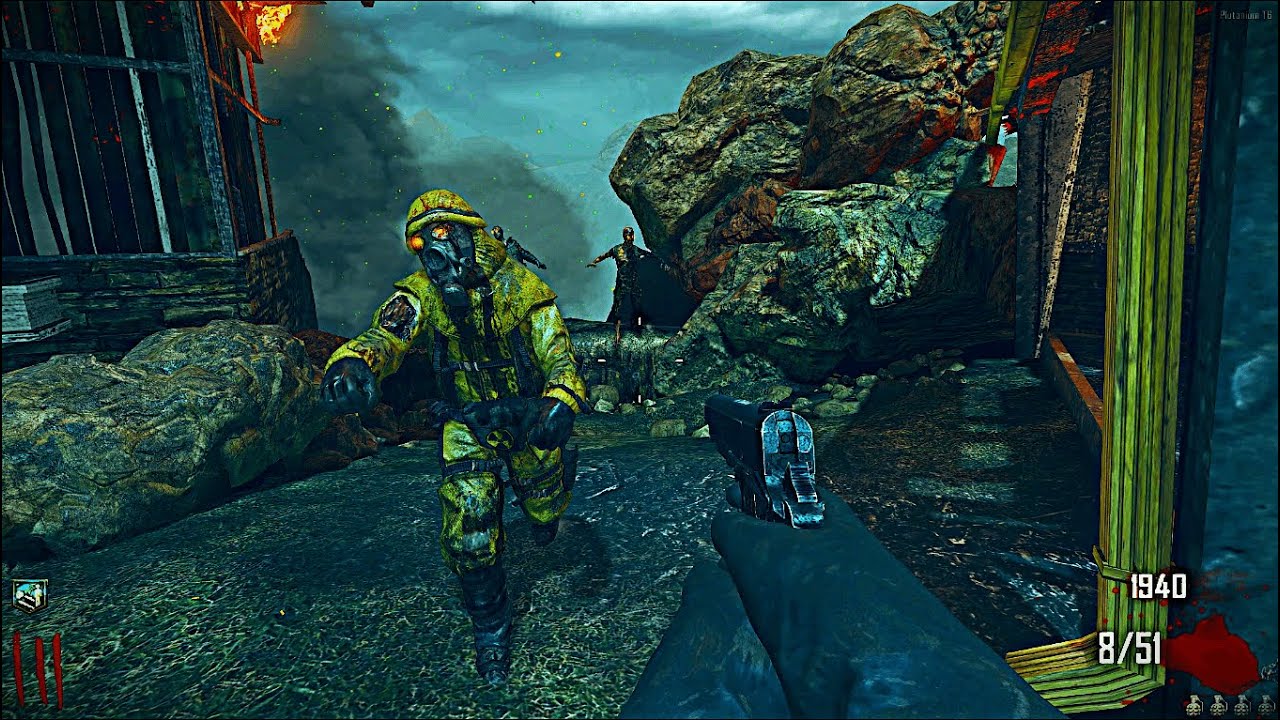 BLACK OPS 2 ZOMBIES: NUKETOWN GAMEPLAY! (NO COMMENTARY)
