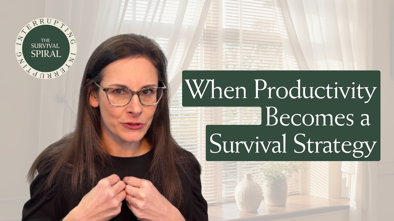 Interrupting the Survival Spiral  |  When Productivity Becomes a Survival Strategy