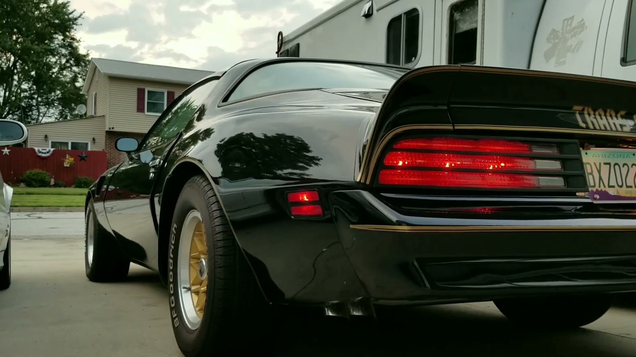 1978 Trans Am cold start