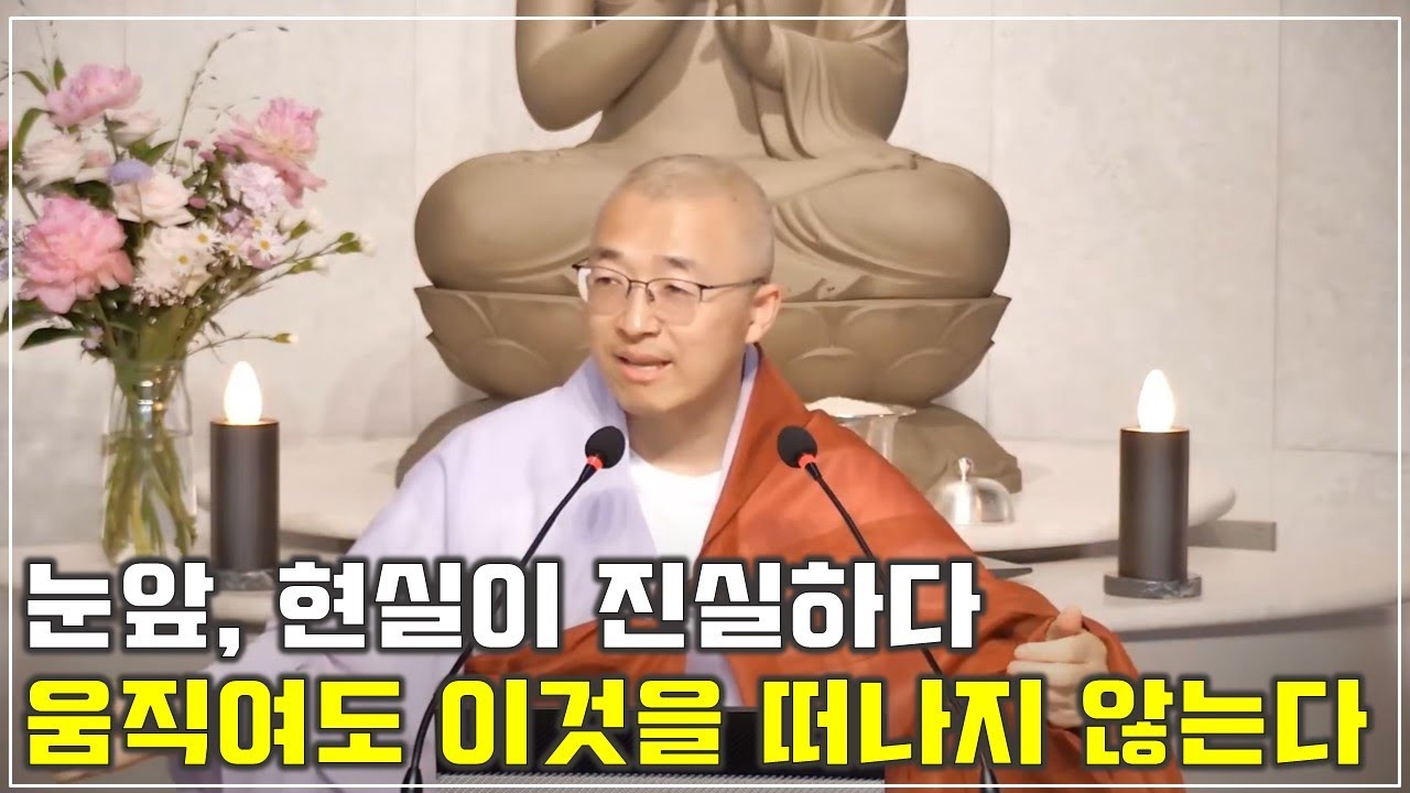 [62] 눈앞 현실이 진실하다, 움직여도 이것을 떠나지 않아 #도덕경26장