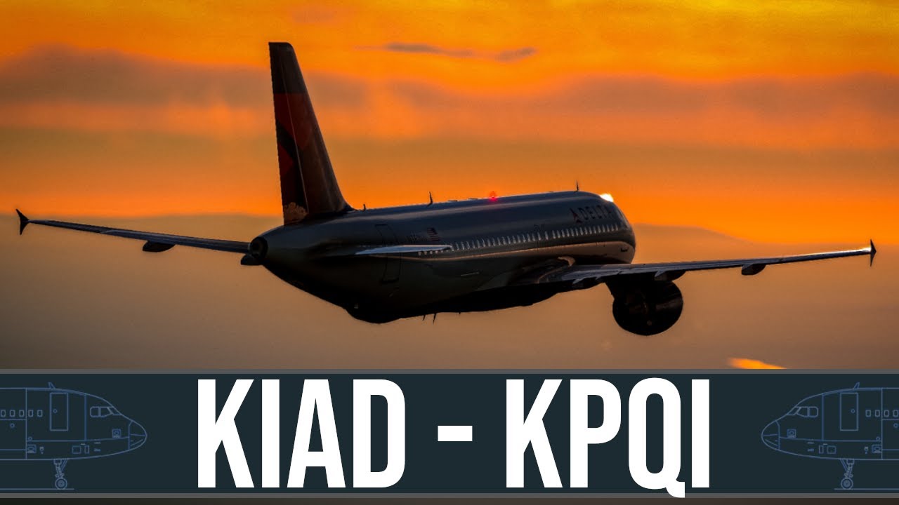 🔴 KIAD-KPQI | Fenix A320 - REX Accuseason! Virginia to Maine's Presque Isle - Group Flight!