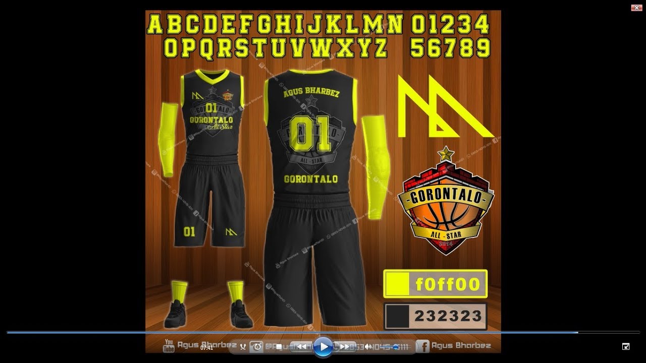 Mock Up Jersey Basket Ball