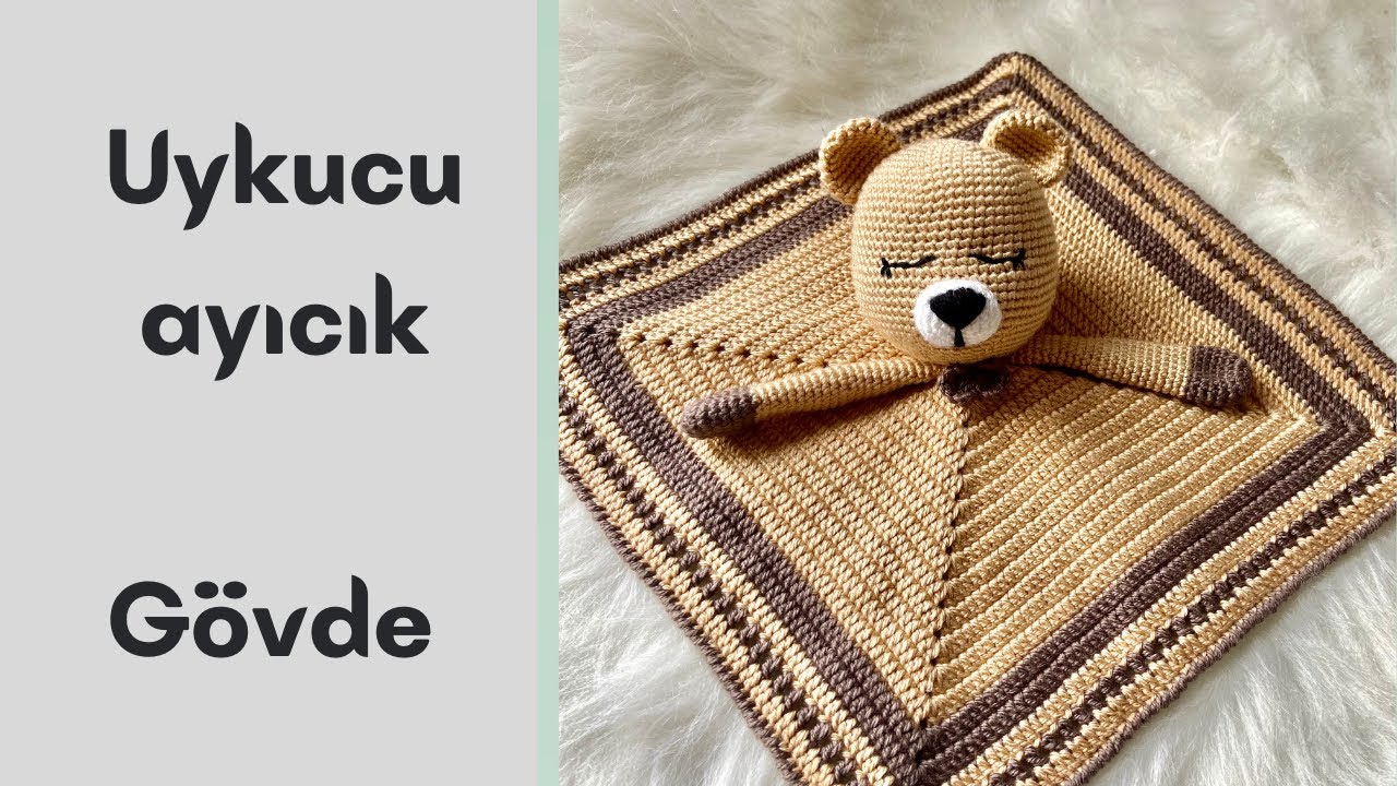 18 # Uykucu ayıcık gövde tarifi #amigurumi