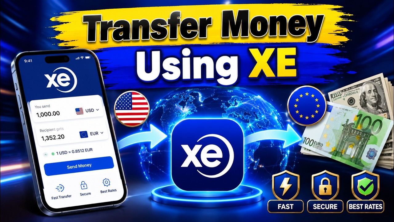 How to Transfer Money Overseas Using XE | XE Currency Exchange & International Money Transfer