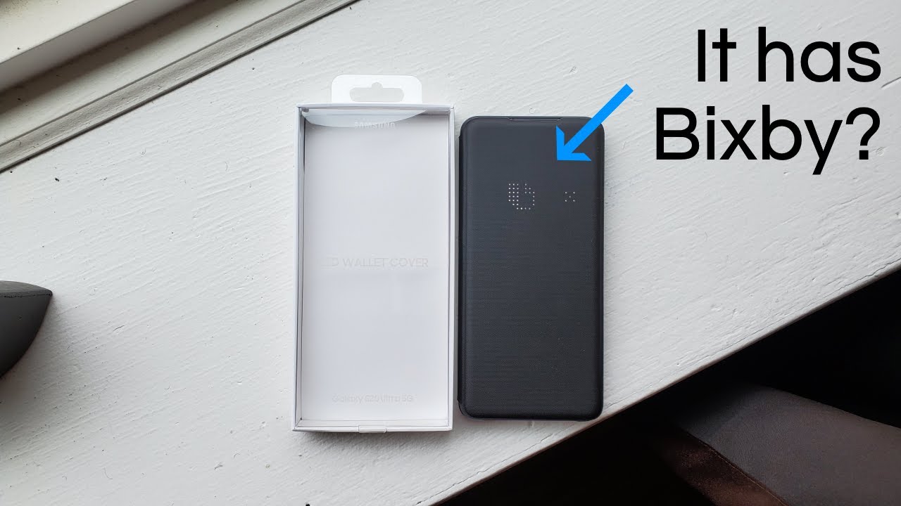 Samsung LED Wallet Cover for the Galaxy S20 Ultra | Unboxing and Initial Review