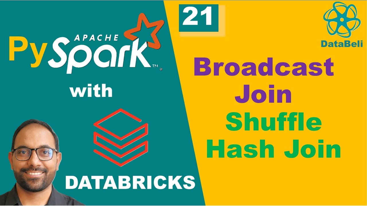 Broadcast Join vs Shuffle Hash Join Explained | PySpark Join Strategies in Databricks