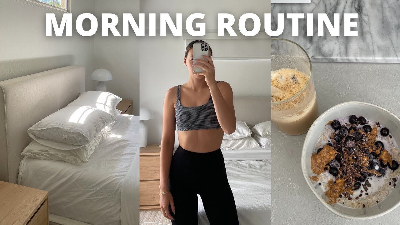 MY SUNDAY MORNING ROUTINE: healthy, relaxing, & managing stress | Katelynn Nolan