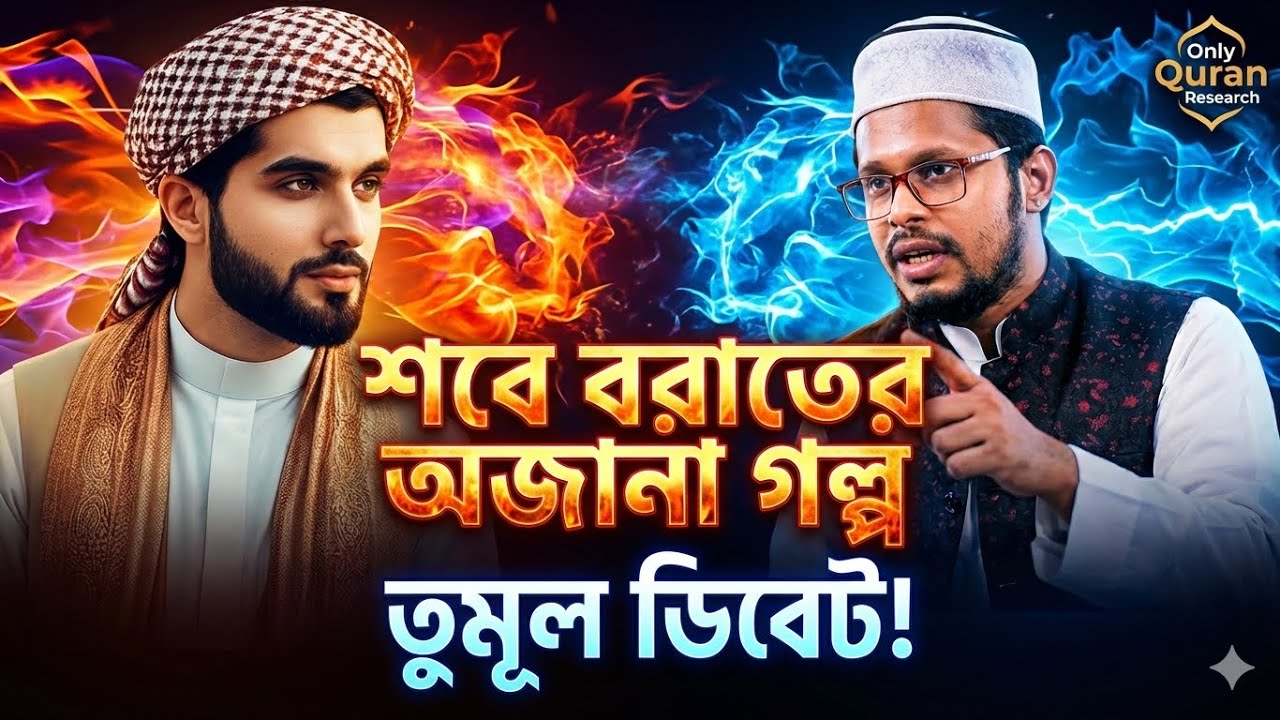 শবে বরাতের অজানা সত্য!  মুফতি ইমরানের ভিডিওর দালিলিক জবাব | Only Quran Research