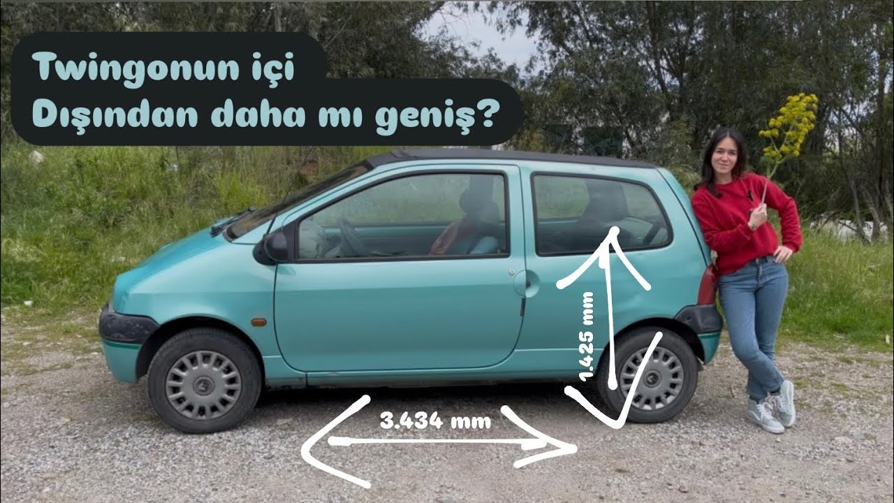 Twingonun içi dışından daha mı geniş.?