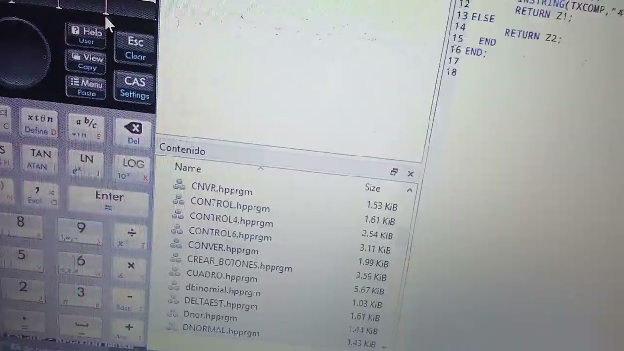 Mejor programa de fasor a complejo y viceversa HP PRIME