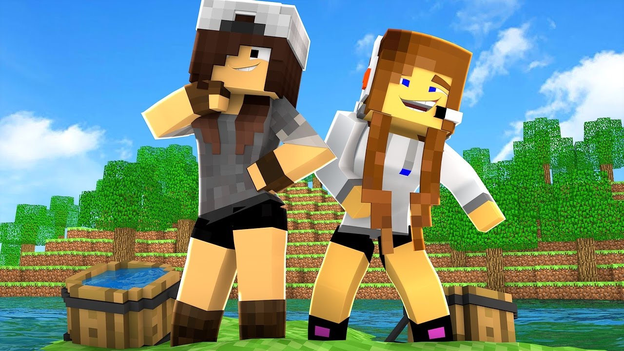 Minecraft: MLG PVP - VIREI UMA MENINA!