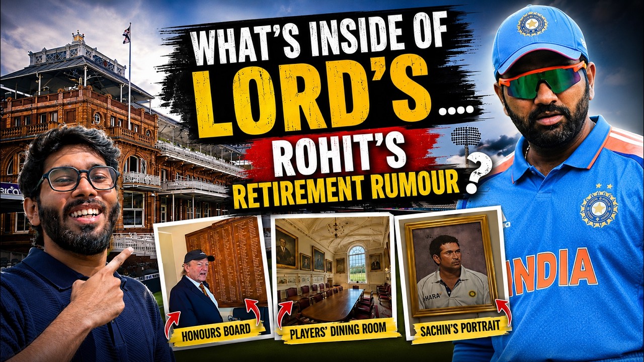 Rare inside footage of Lord's! 👀