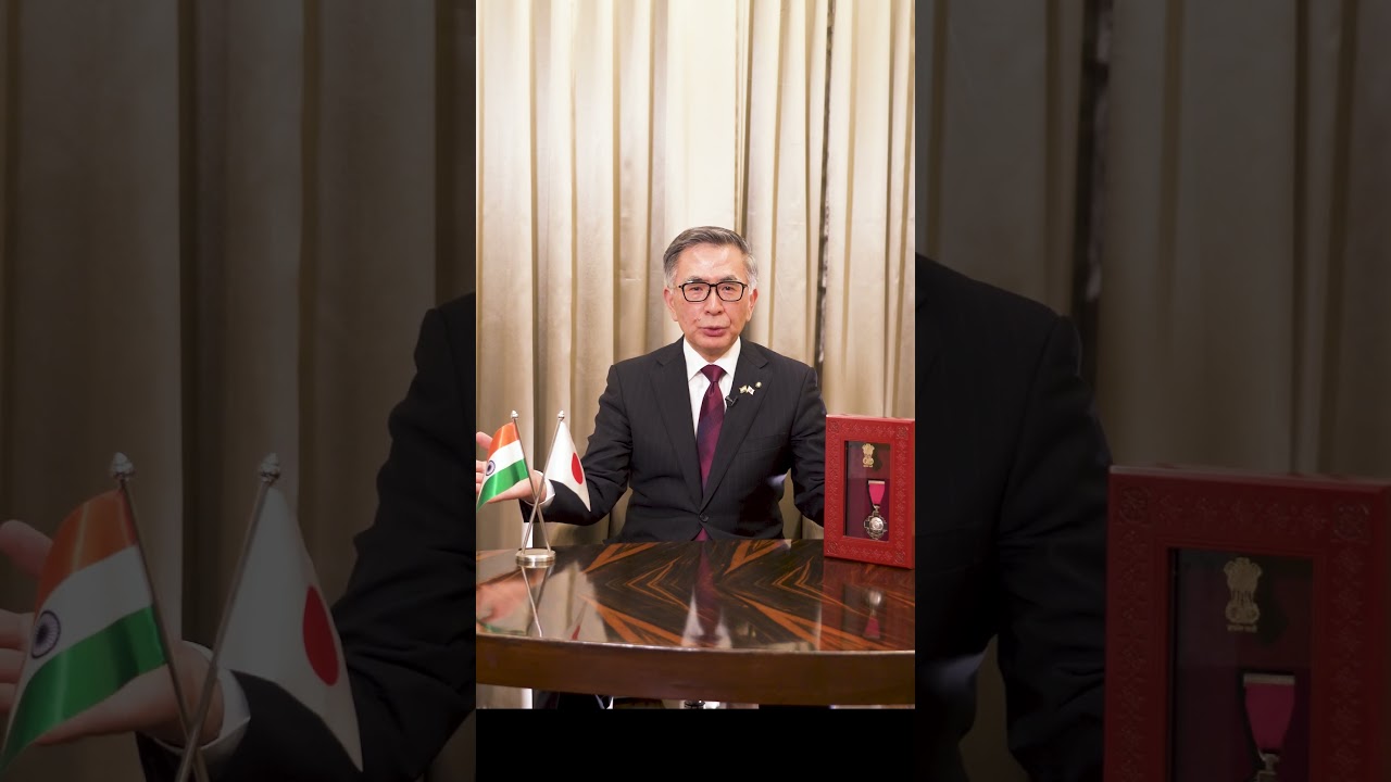 Mr. Toshihiro Suzuki’s message on receiving the Padma Vibhushan on behalf of Mr. Osamu Suzuki