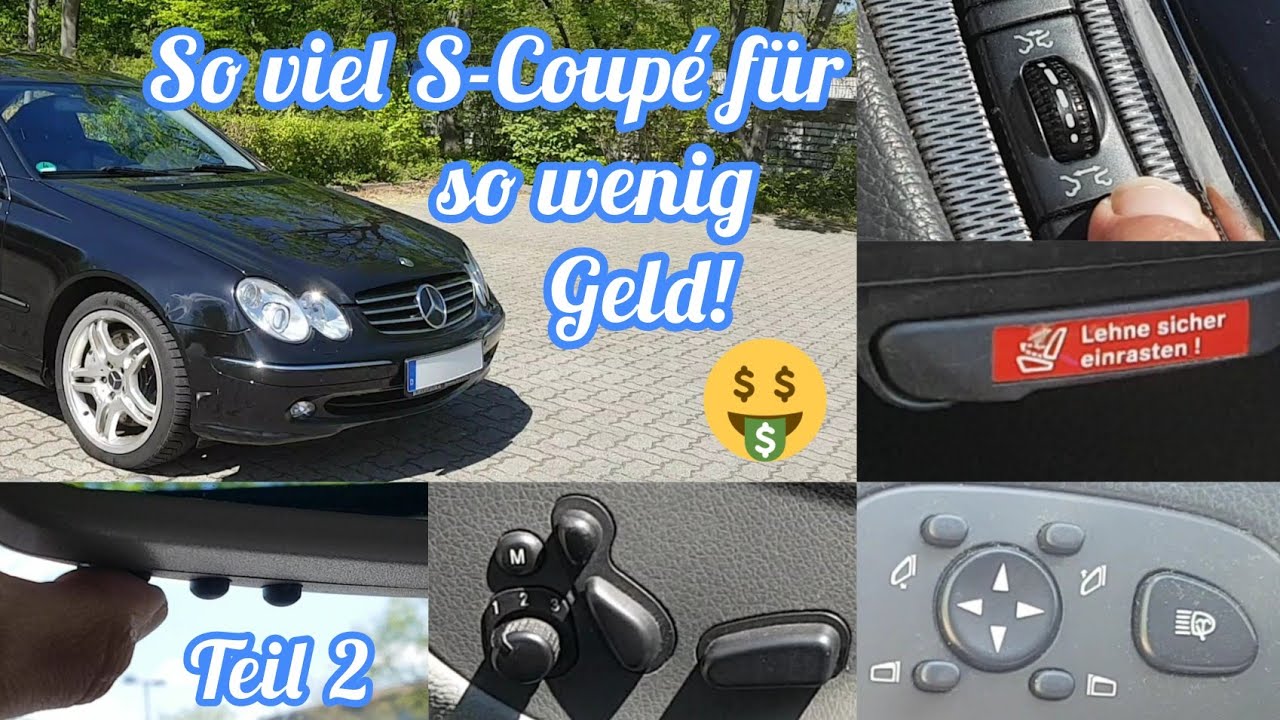 Sonderausstattung beim besten 500er | Mercedes CLK 500 209 Coupé