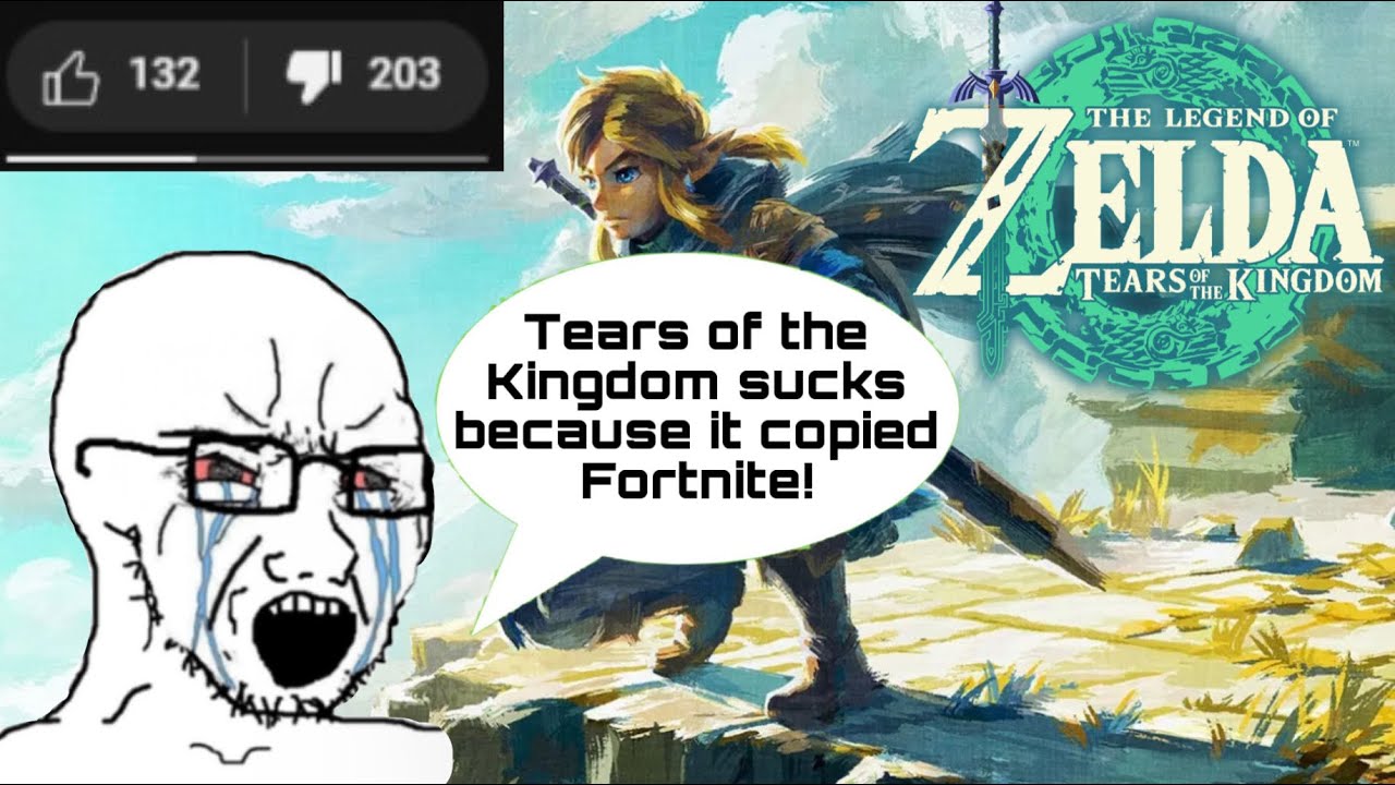 Manchild Has A Mental Breakdown Over Zelda Tears Of The Kingdom