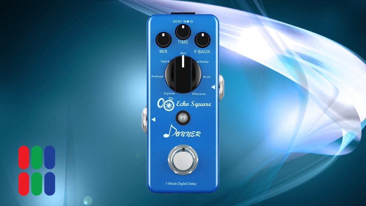 Donner Echo Square - Recensione - Delay/Echo multifunzione compatto