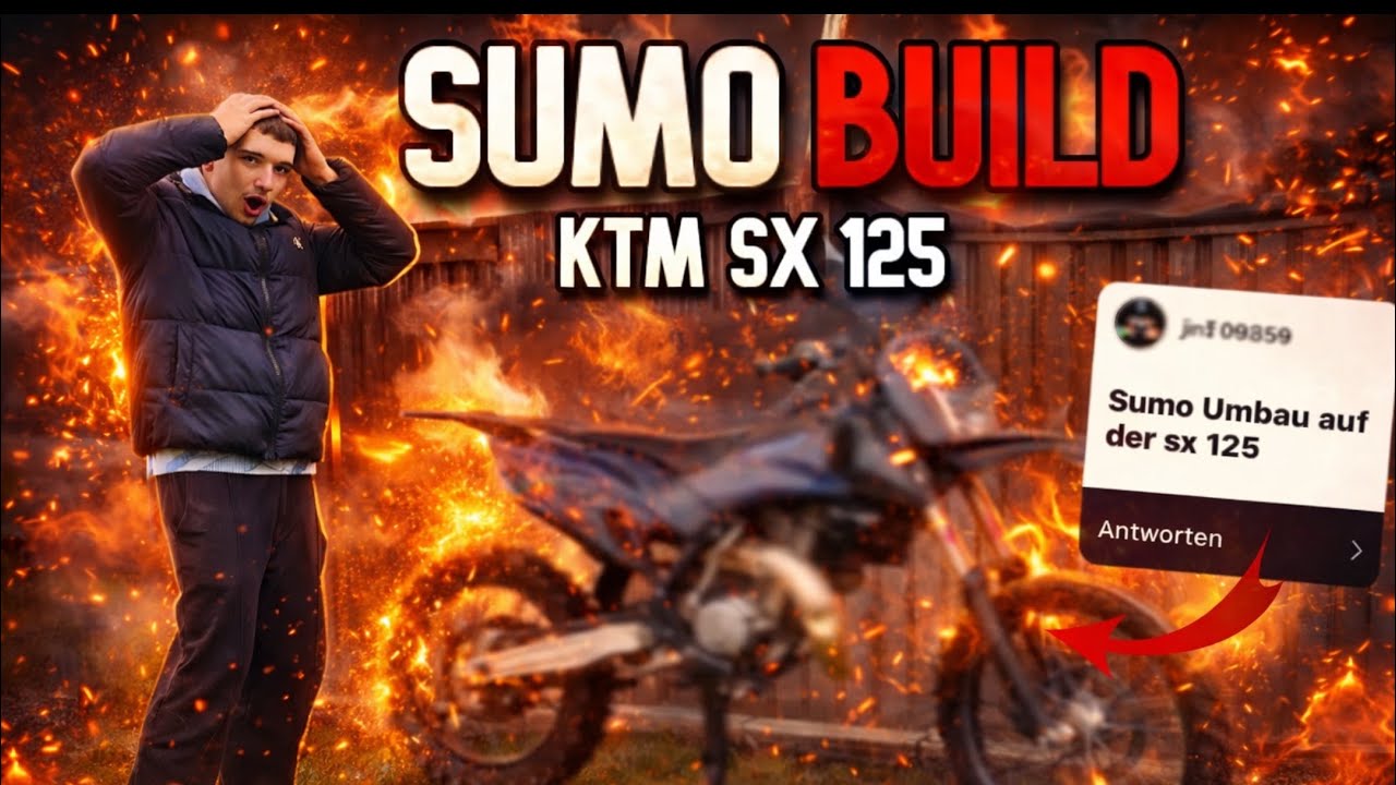 KTM SX 125 | Start vom SUMO Build + neues Dekor 🔥