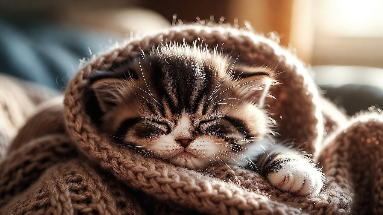 LIVE Calm Sleeping Cat for Stress Relief 😴 | Season 4