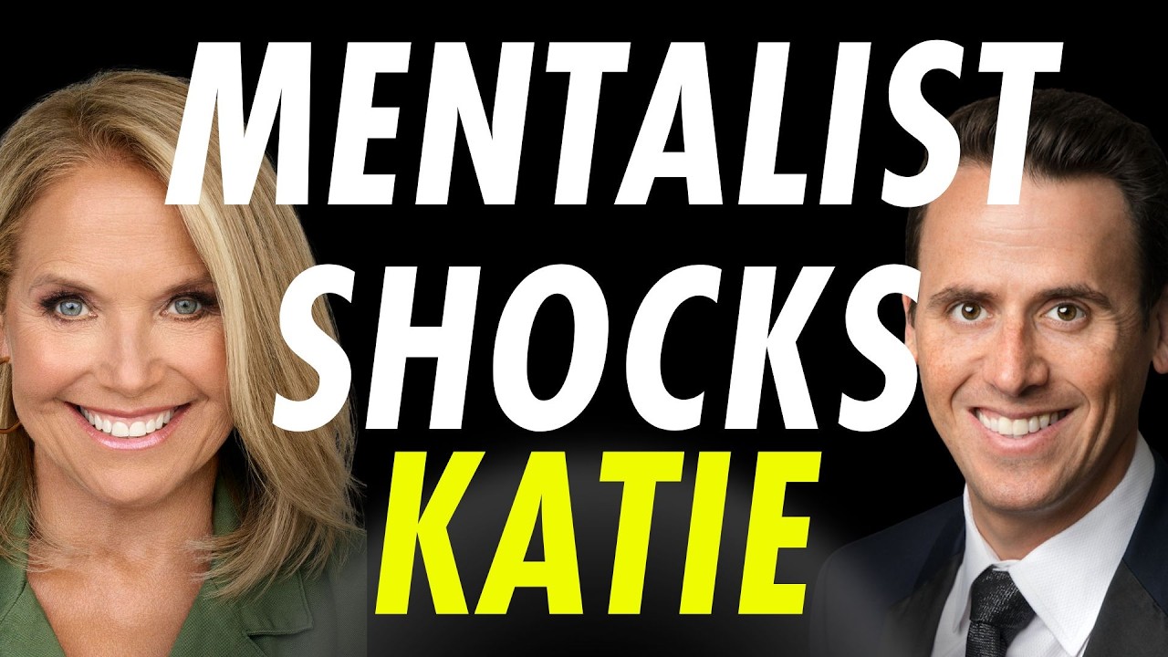 Katie Couric Gets Her Mind Read by Oz Pearlman — The Mentalist Behind the Magic