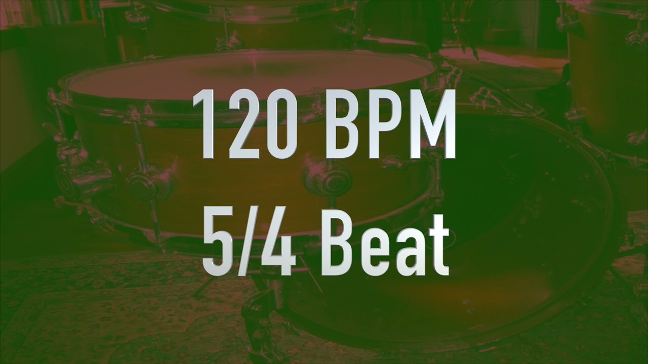 120 BPM 5/4 Drum Beat :)