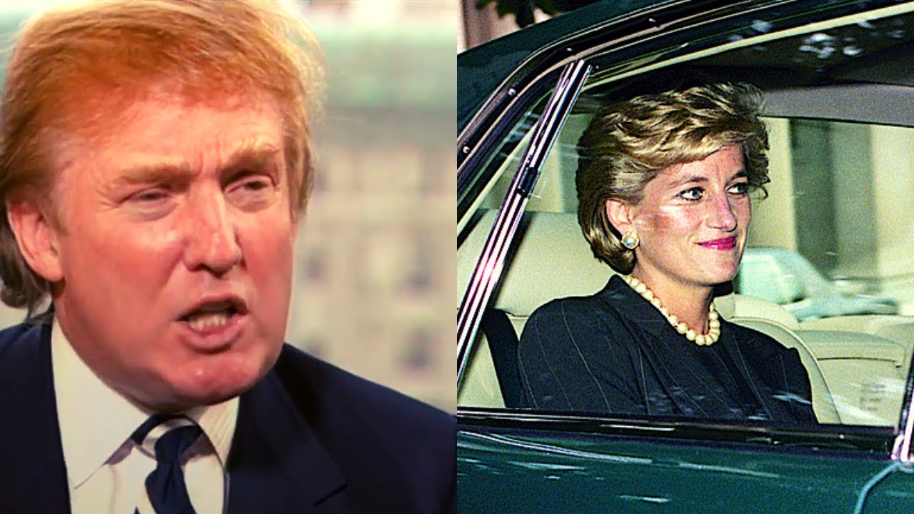 Trump fez de tudo para conquistar Lady Di l Família Real l VIX Icons