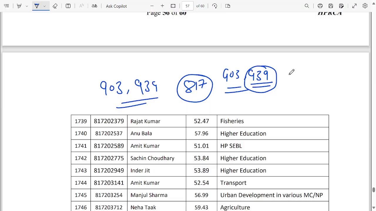 HP JOA IT 817 Result 2024 Out Now