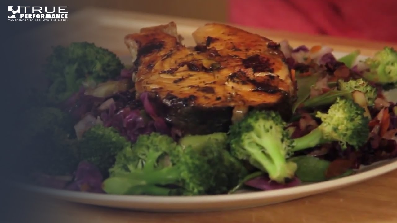 Ginger Salmon Stir Fry